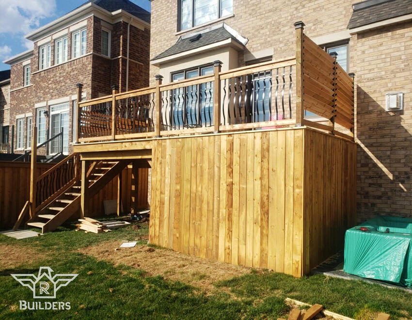 Pressure Treated Deck 2