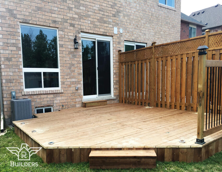 Pressure Treated Deck 1 Details